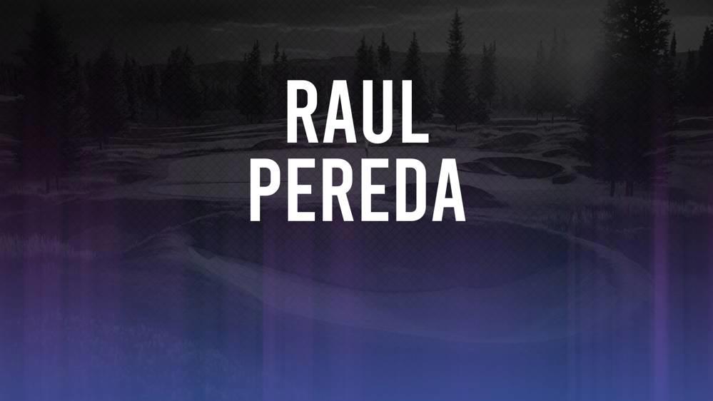 Raul Pereda The 2024 Black Desert Championship betting odds and trends