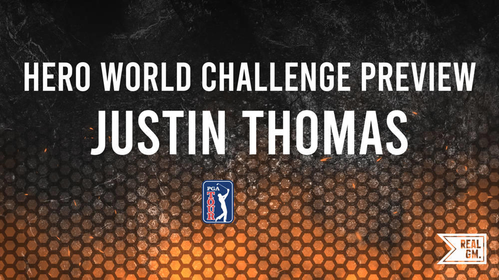 The 2024 Hero World Challenge Odds Justin Thomas RealGM