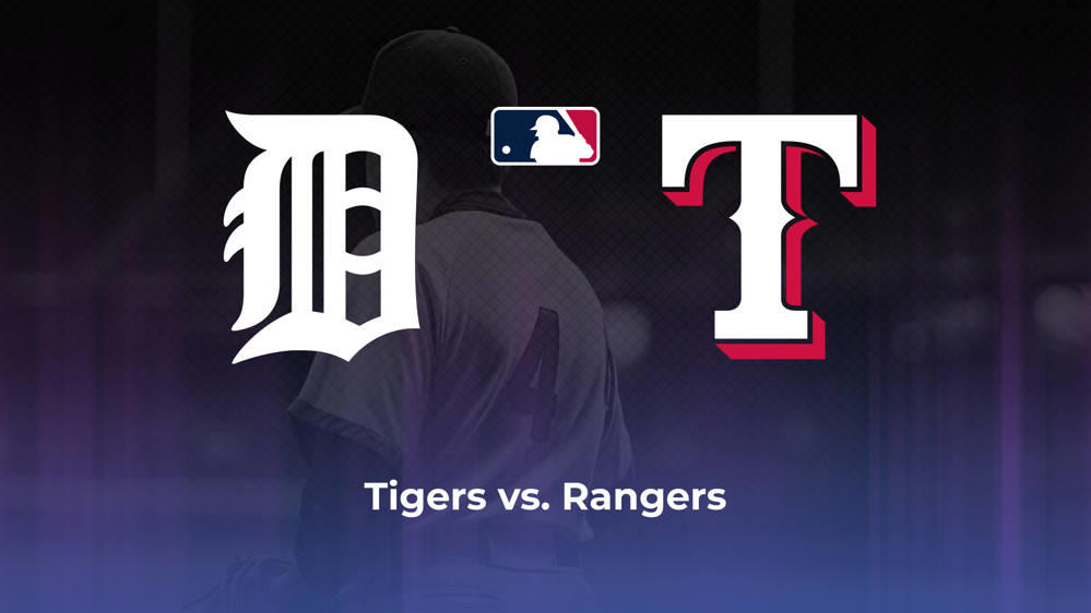 Tigers vs. Rangers Betting Odds, Probable Starters 6/3/2024