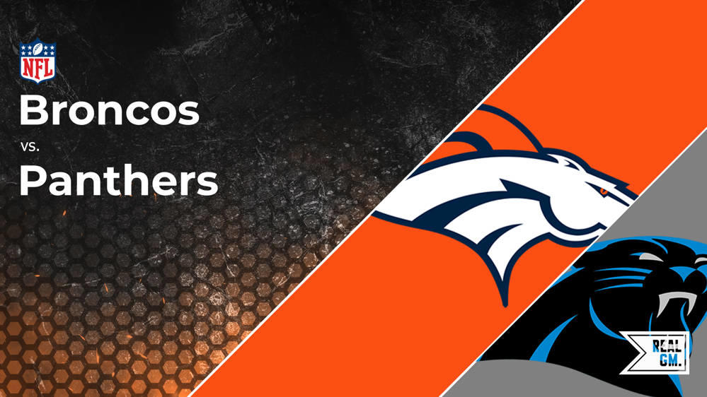 Broncos vs. Panthers Odds, Over/Under, Spread, Lines Week 8 RealGM