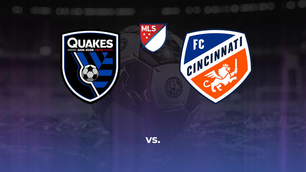 San Jose Earthquakes vs. FC Cincinnati Betting Odds, Offensive Leaders, & Moneyline 6/15/2024