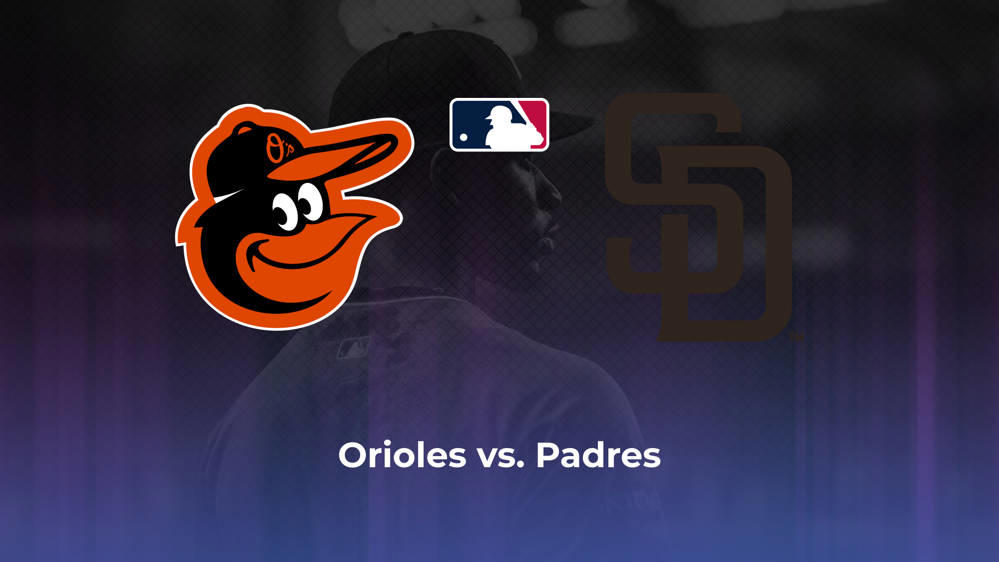 Orioles vs. Padres Betting Odds, Probable Starters 7/28/2024