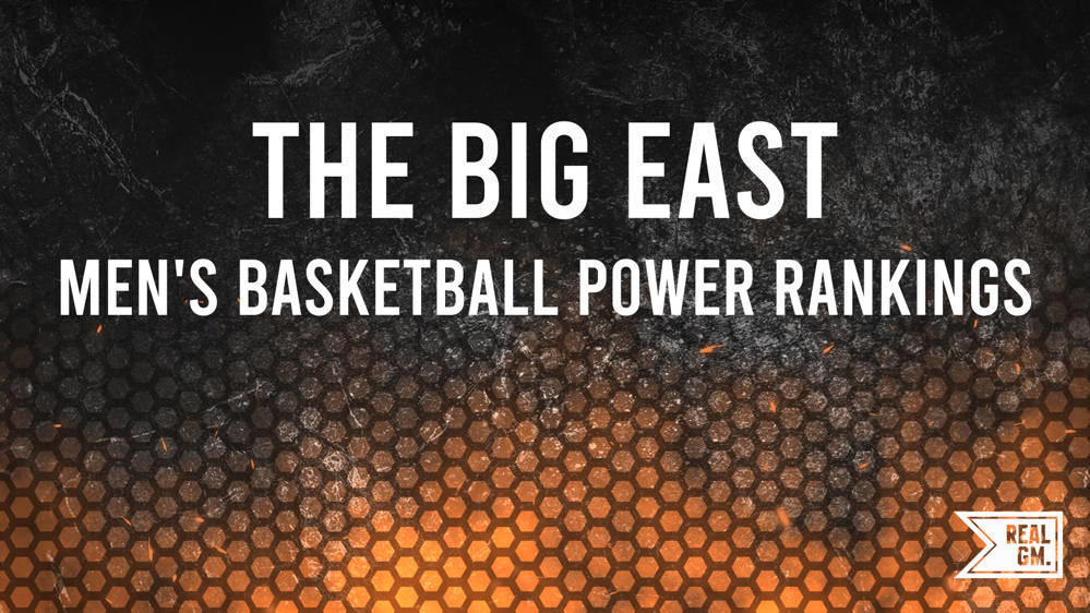 Big East Basketball Power Rankings Monday, March 18 RealGM