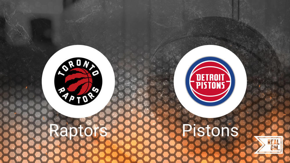 Raptors vs. Pistons Tickets for Sale Friday, Nov. 15 RealGM