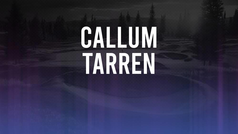 Callum Tarren The 2024 Texas Children's Houston Open betting odds and trends